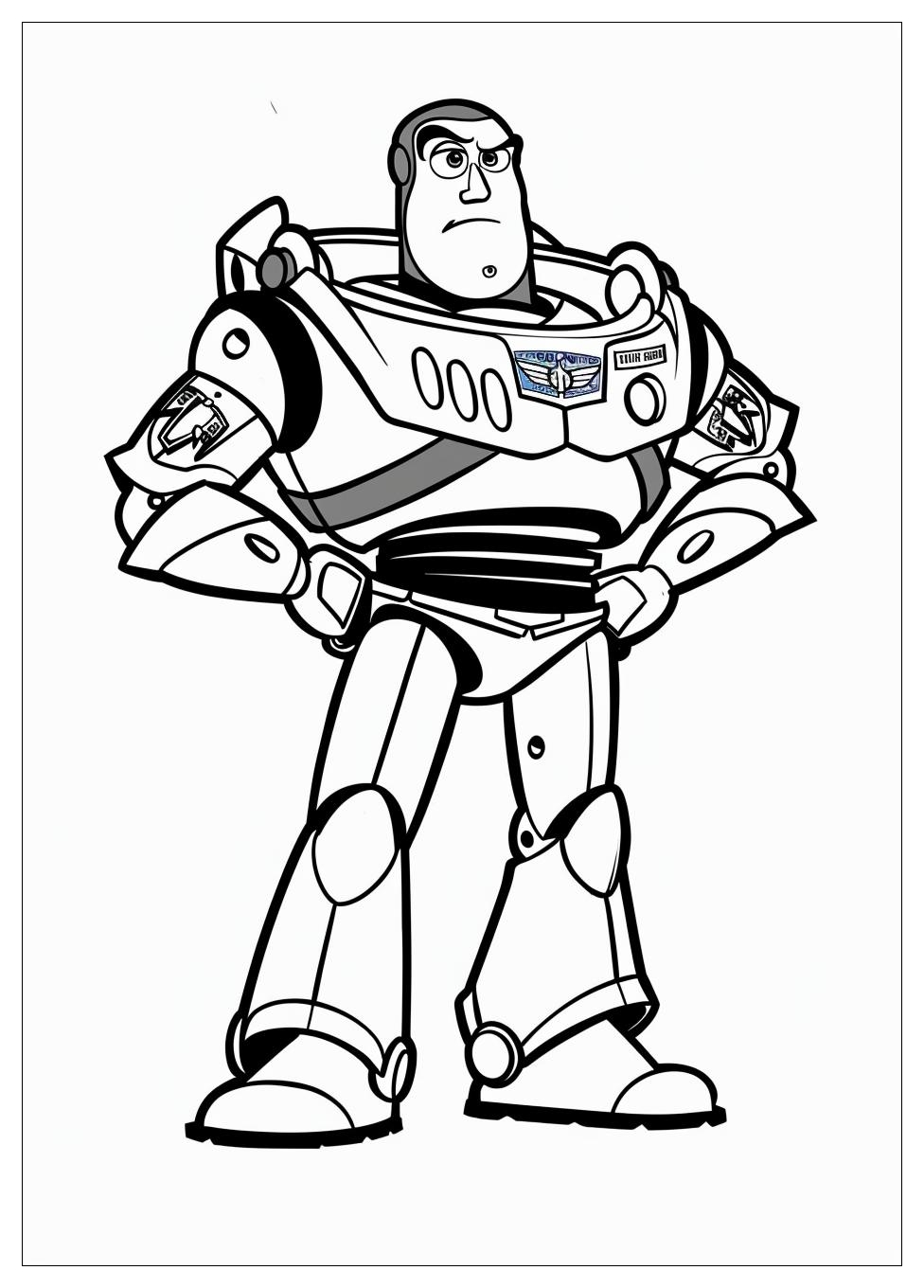 Buzz Lightyear Coloring Pages-10