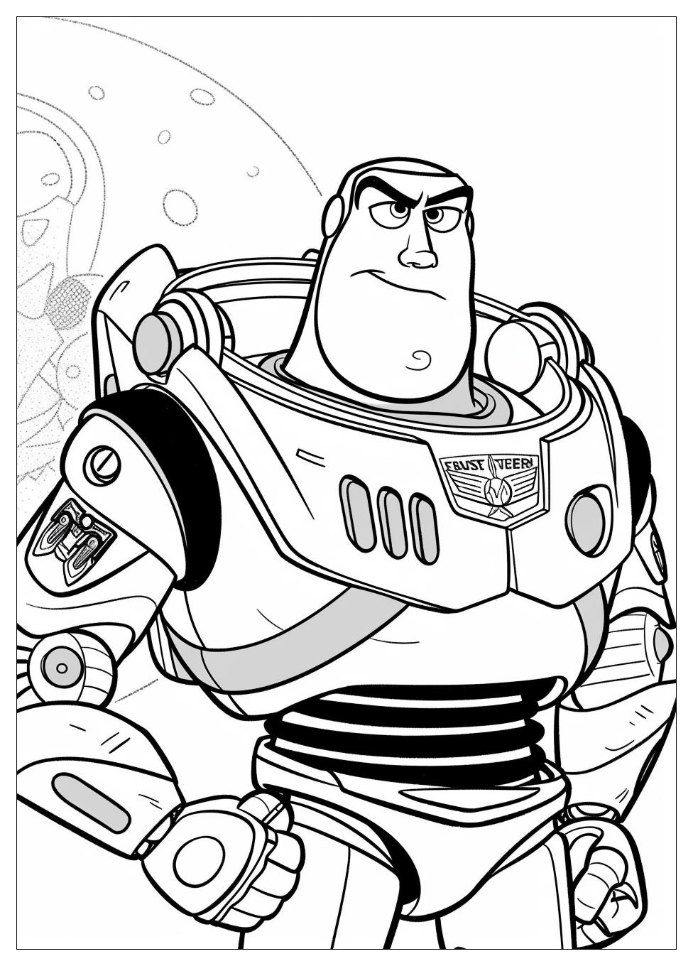 Buzz Lightyear Coloring Pages-12