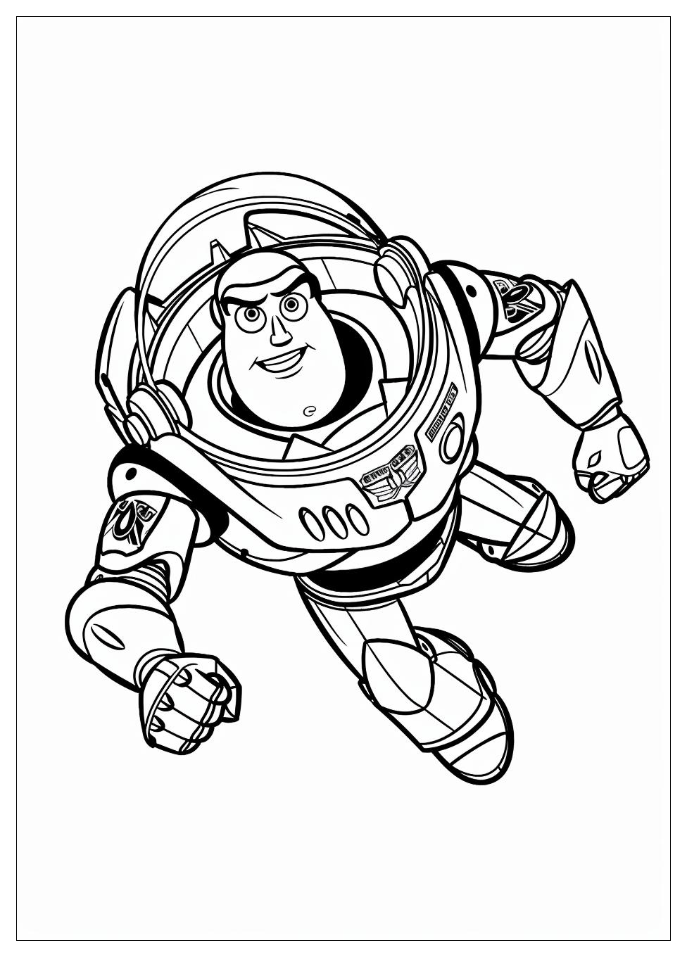 Buzz Lightyear Coloring Pages-15