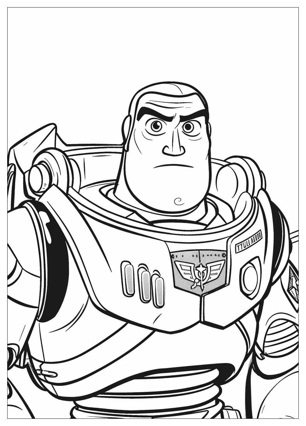 Buzz Lightyear Coloring Pages-18