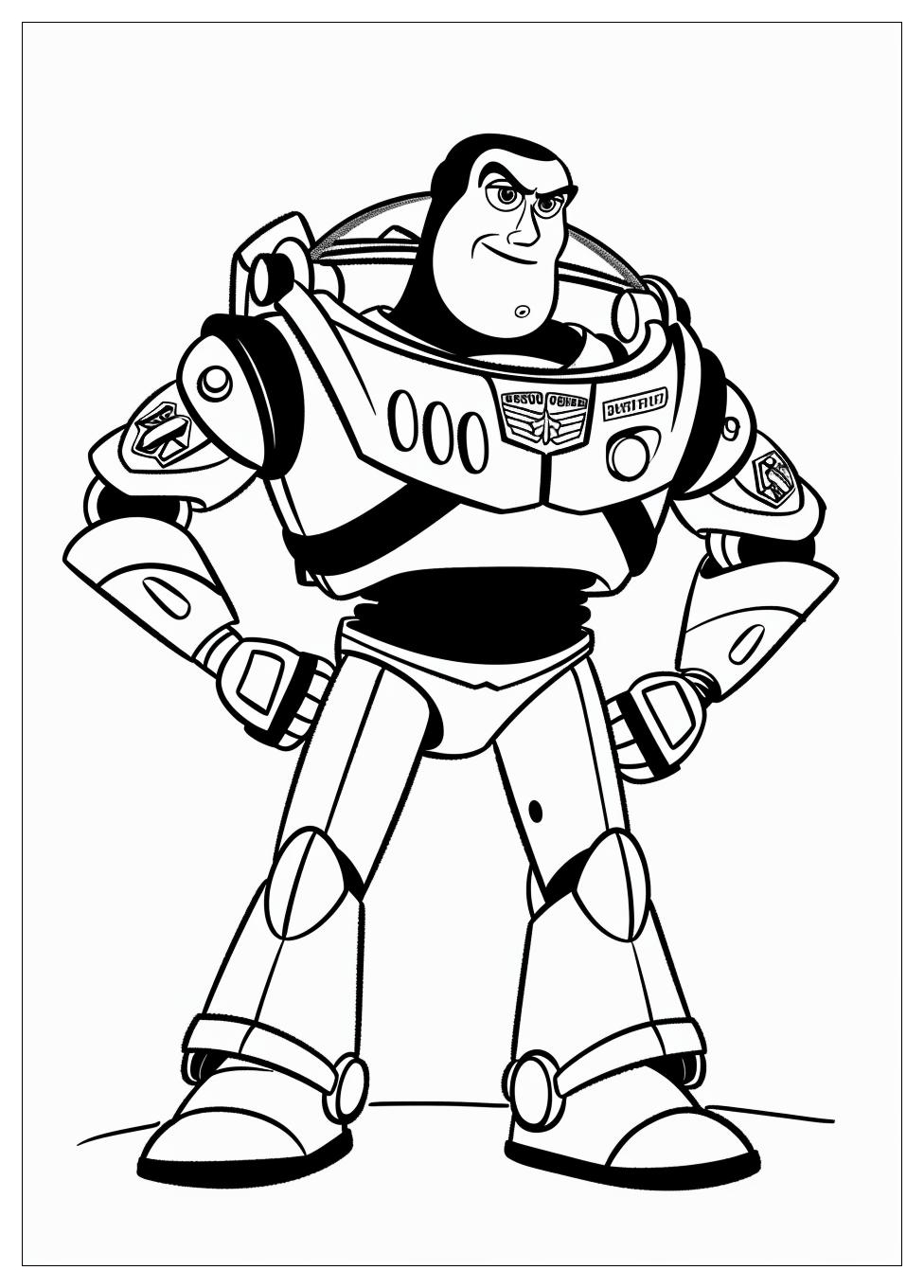 Buzz Lightyear Coloring Pages-19