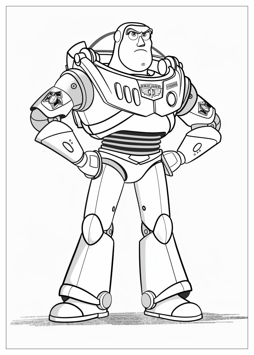 Buzz Lightyear Coloring Pages-2