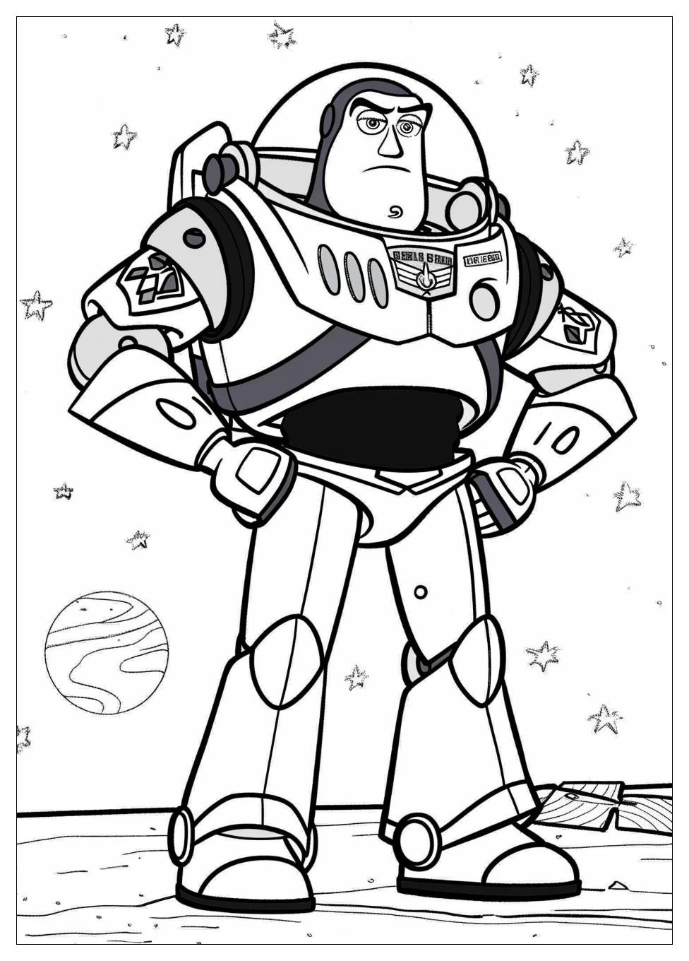 Buzz Lightyear Coloring Pages-20