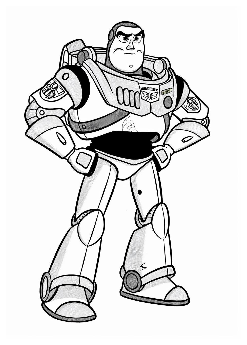 Buzz Lightyear Coloring Pages-3