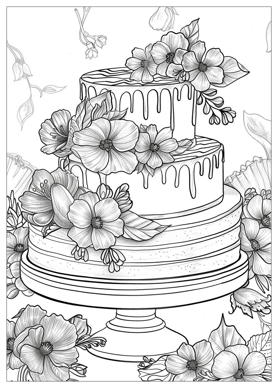 Cake Coloring Pages-14