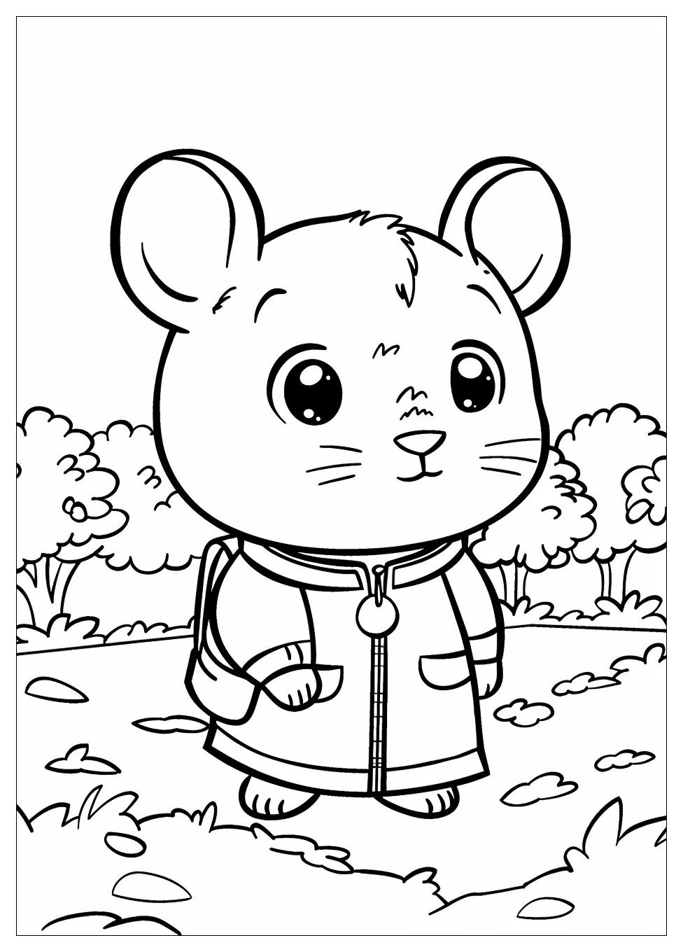 Calico Critters Coloring Pages-12