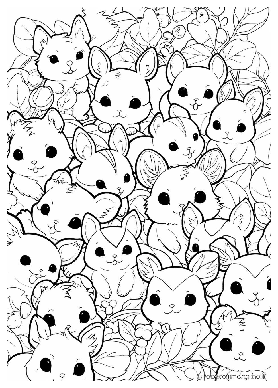 Calico Critters Coloring Pages-4