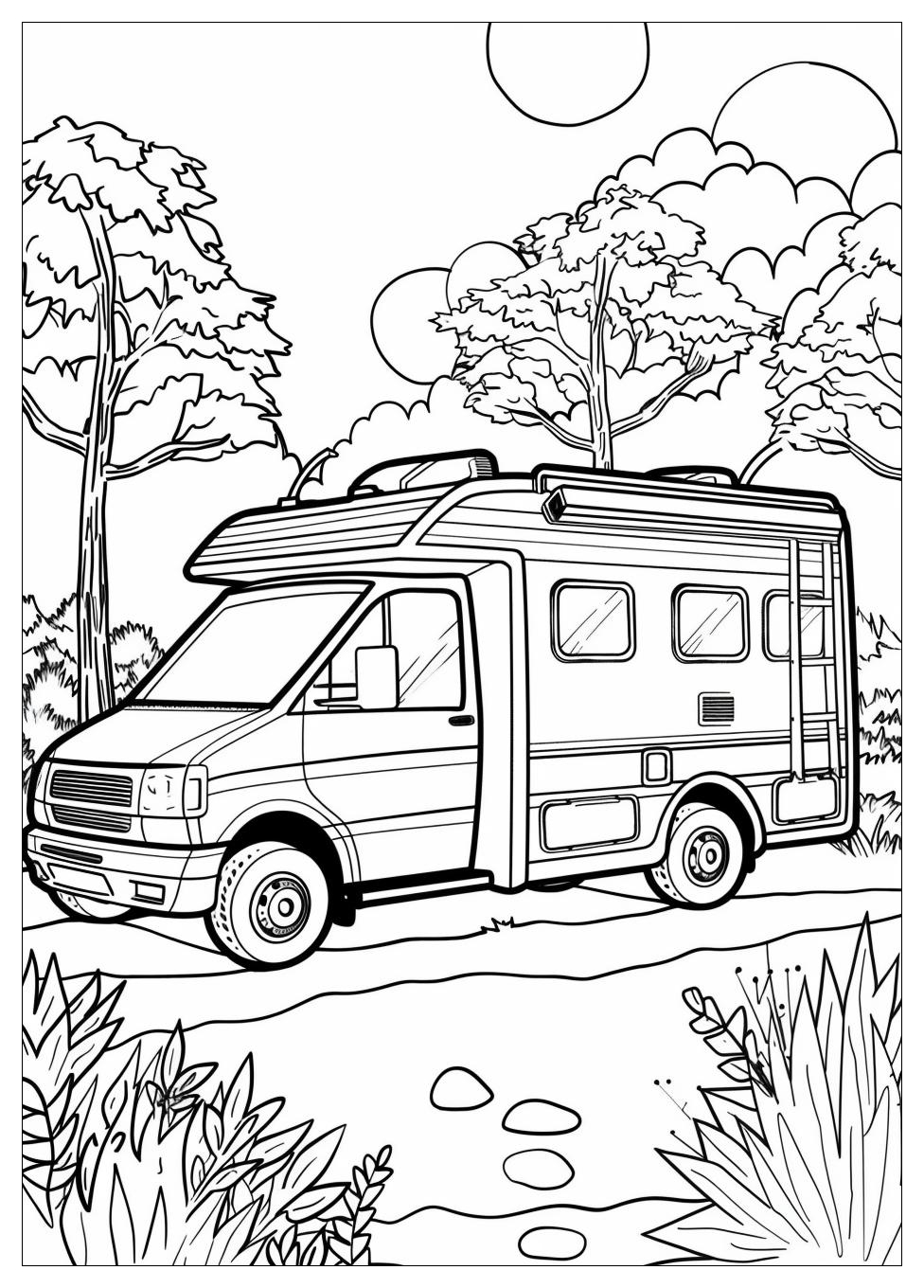 Camper Rv Coloring Pages-20