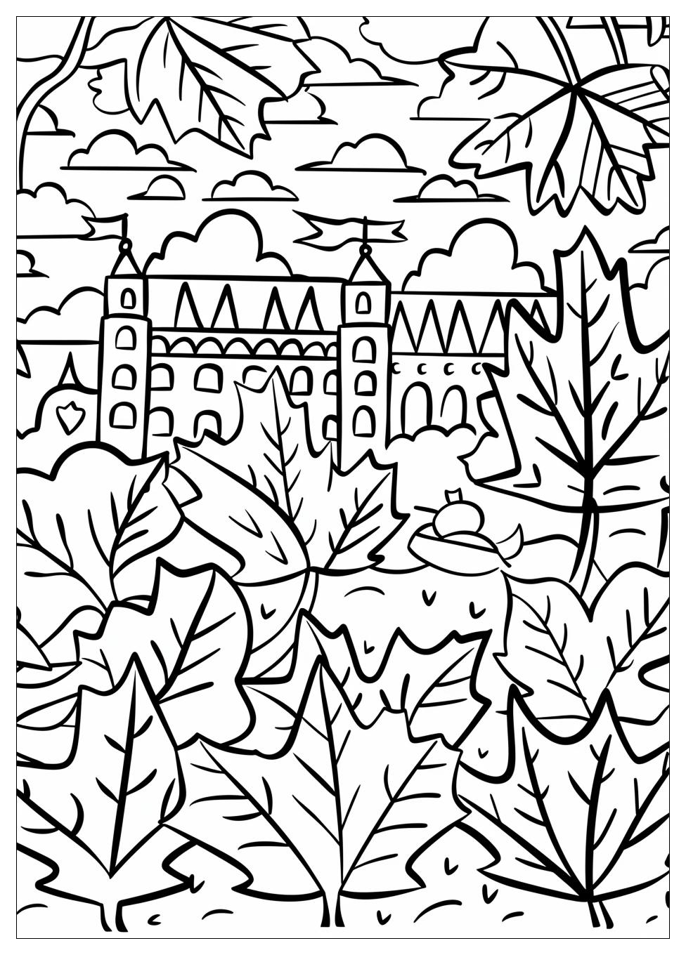 Canada Coloring Pages-10