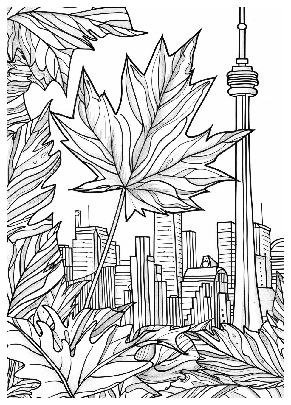 Canada Coloring Pages-13