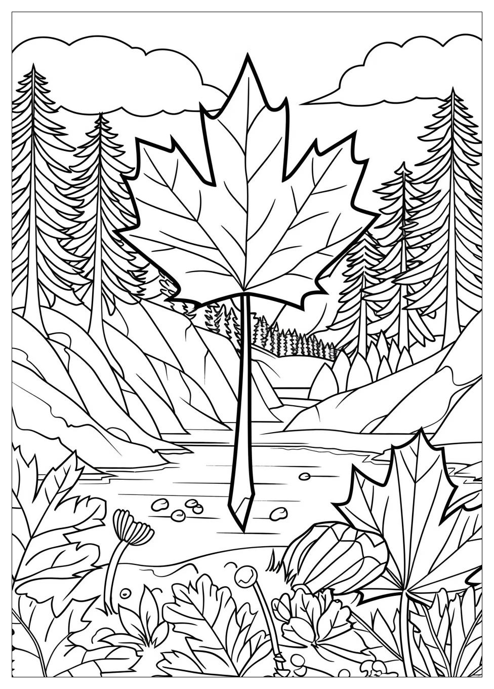 Canada Coloring Pages-17