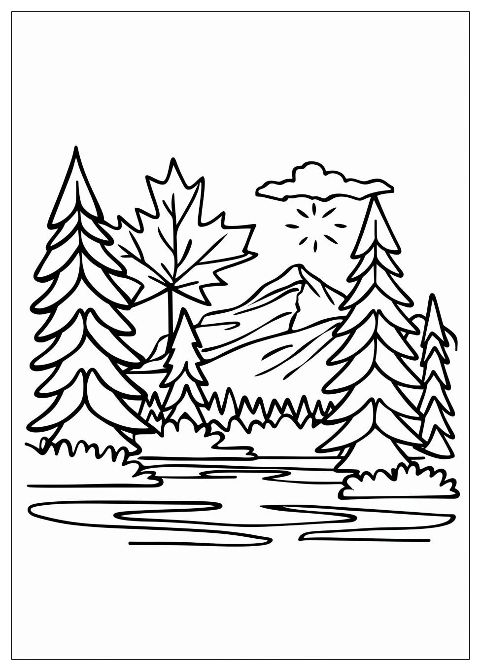 Canada Coloring Pages-7