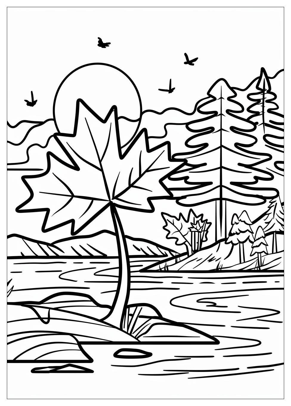 Canada Coloring Pages-9