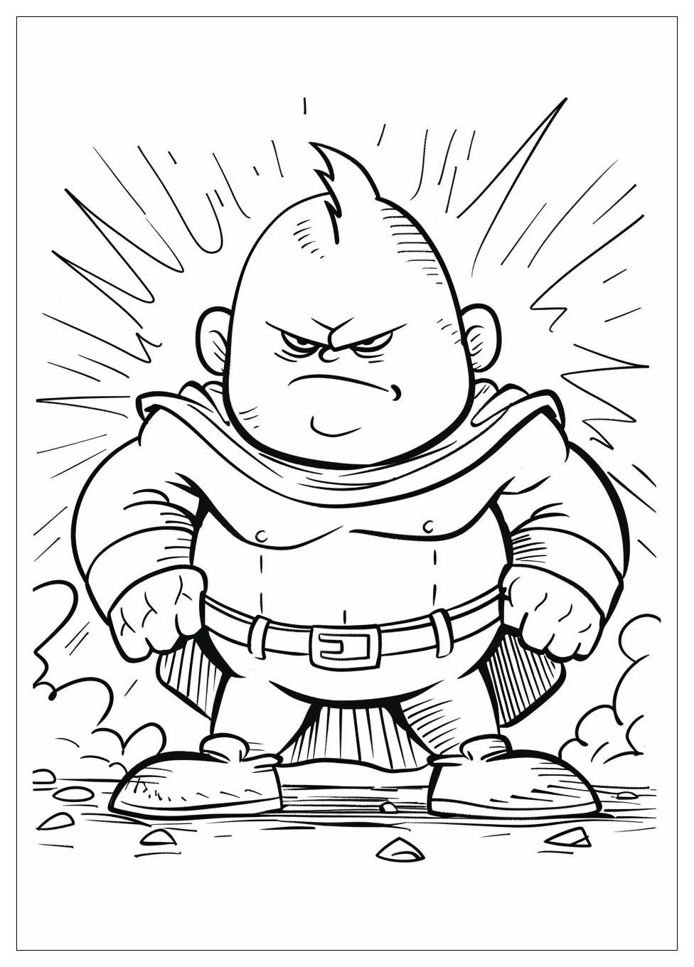 Captain Underpants Coloring Pages-11