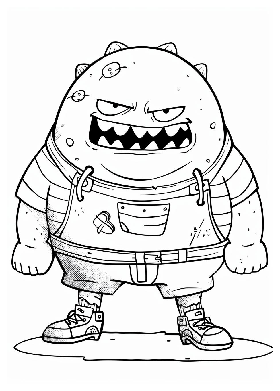 Captain Underpants Coloring Pages-12