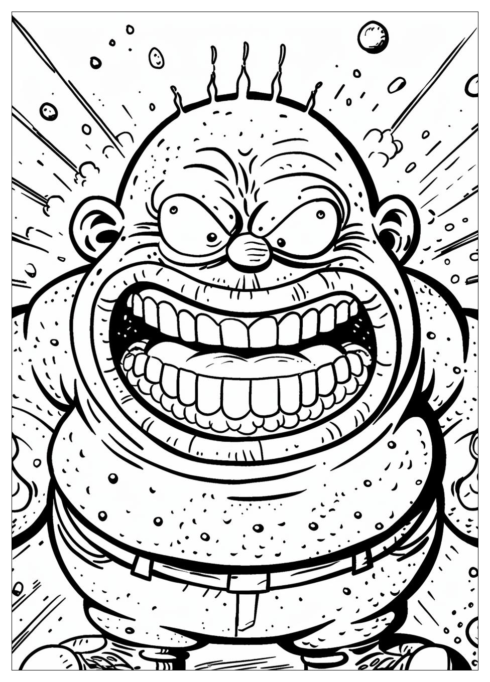 Captain Underpants Coloring Pages-13