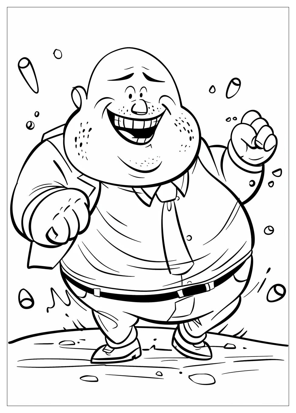 Captain Underpants Coloring Pages-15