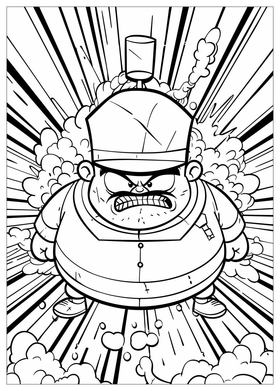 Captain Underpants Coloring Pages-17