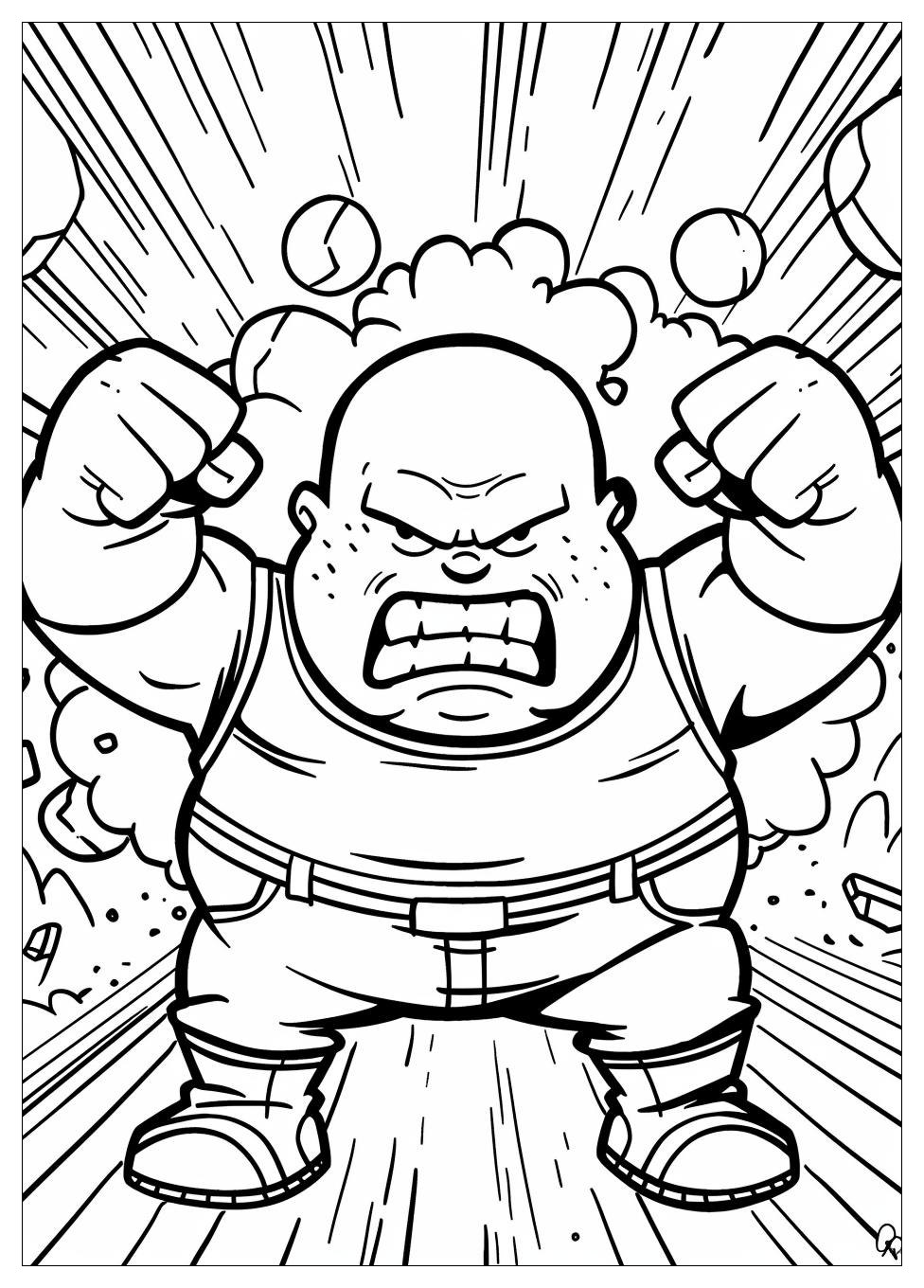 Captain Underpants Coloring Pages-2