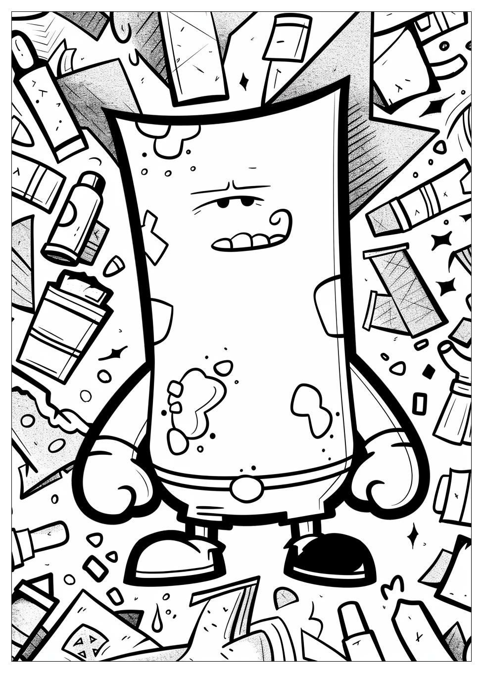 Captain Underpants Coloring Pages-5