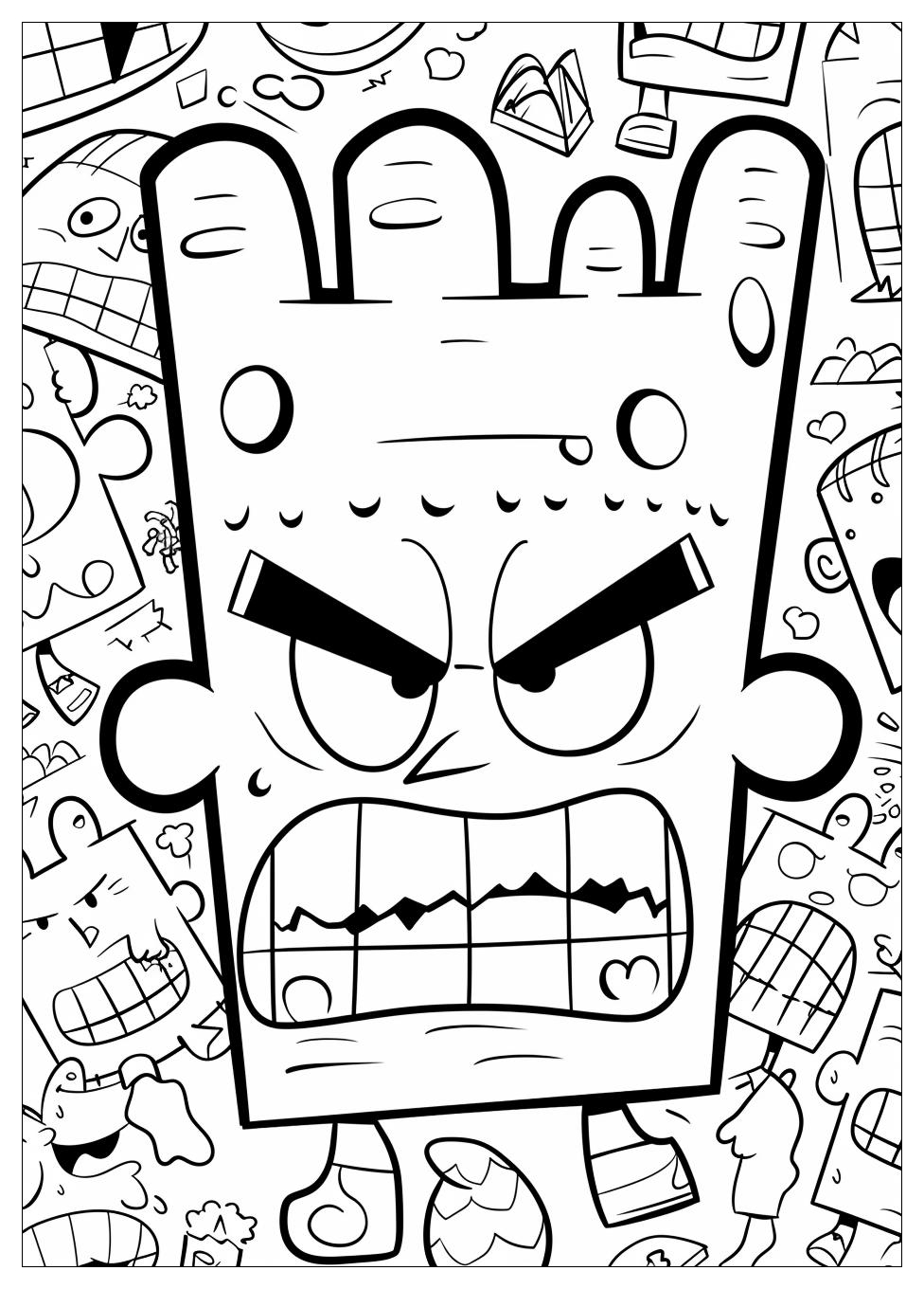 Captain Underpants Coloring Pages-6