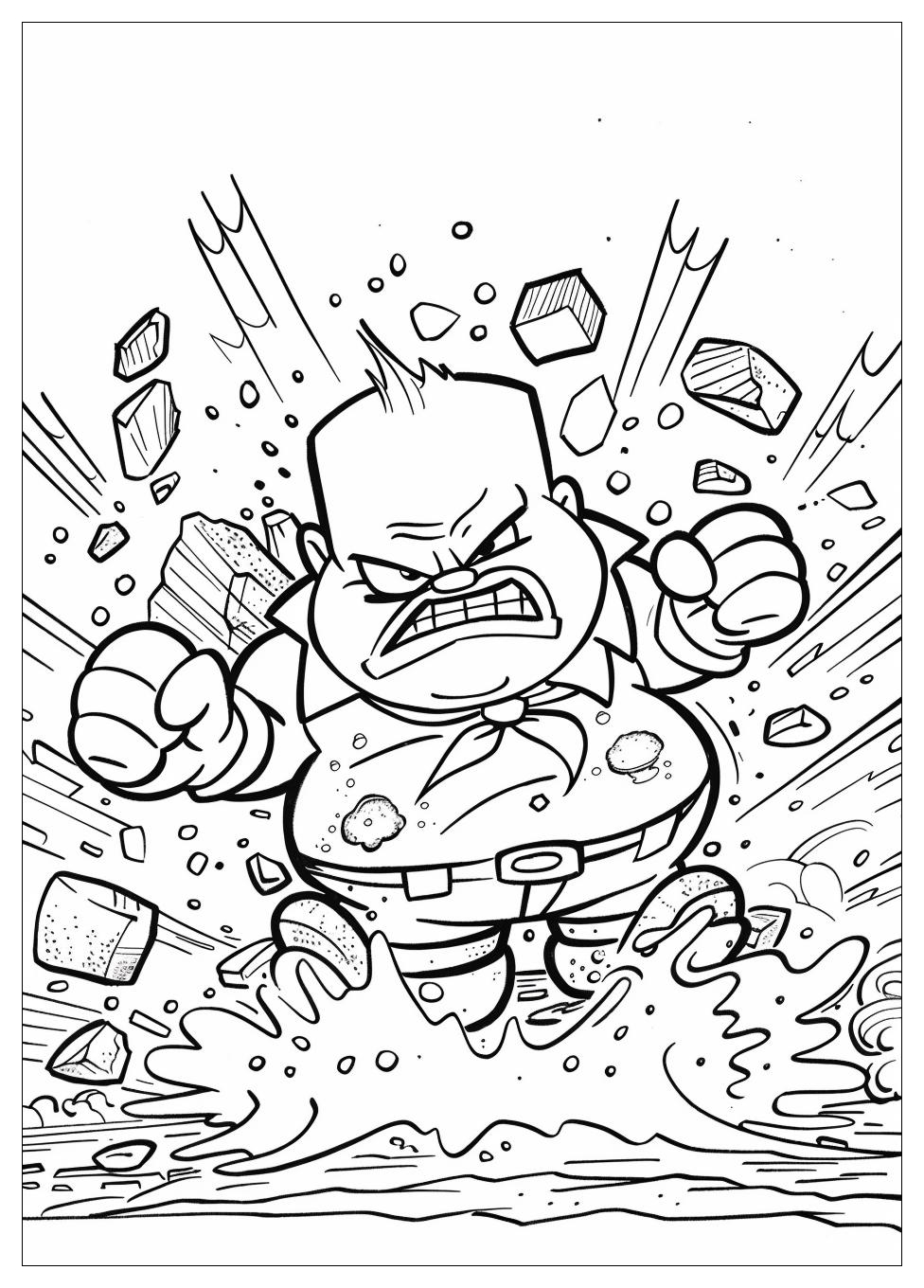 Captain Underpants Coloring Pages-9