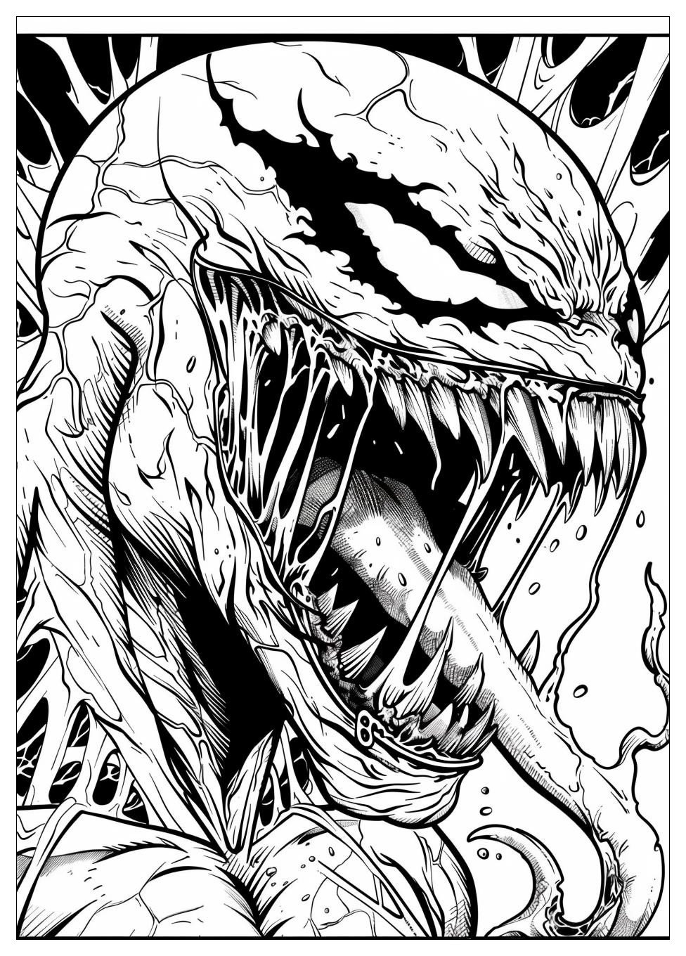 Carnage Coloring Pages-1