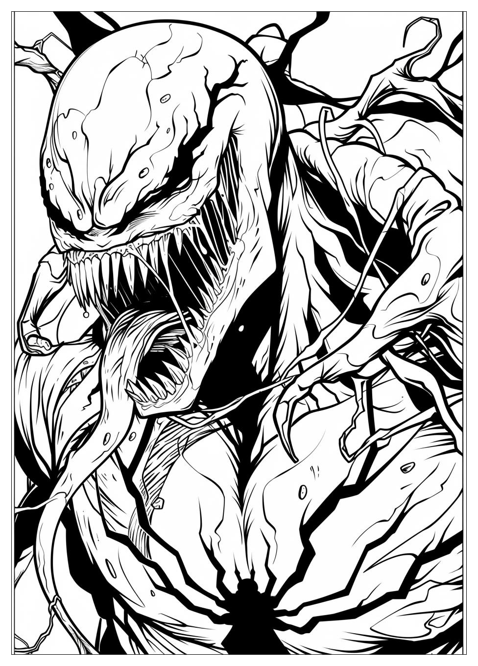 Carnage Coloring Pages-10