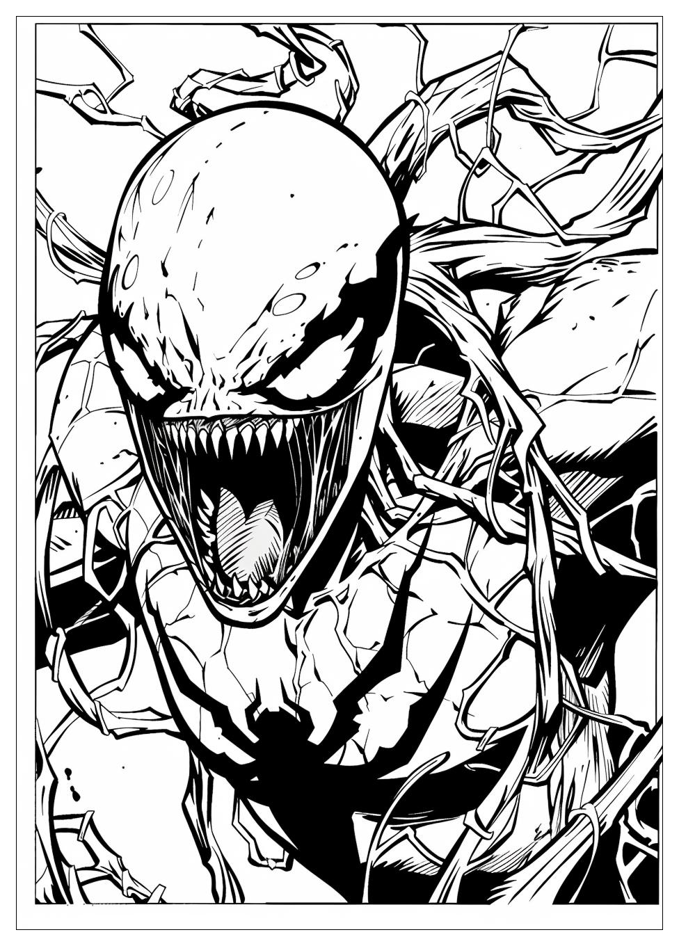 Carnage Coloring Pages-12