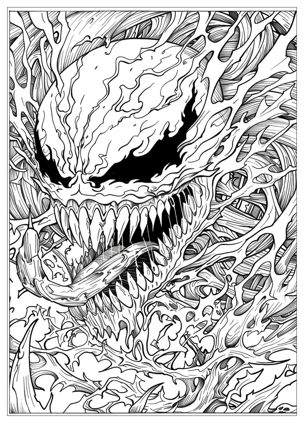 Carnage Coloring Pages-13