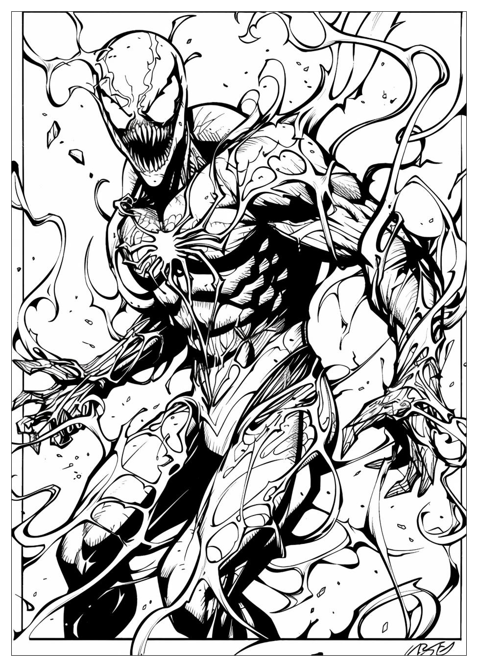 Carnage Coloring Pages-17