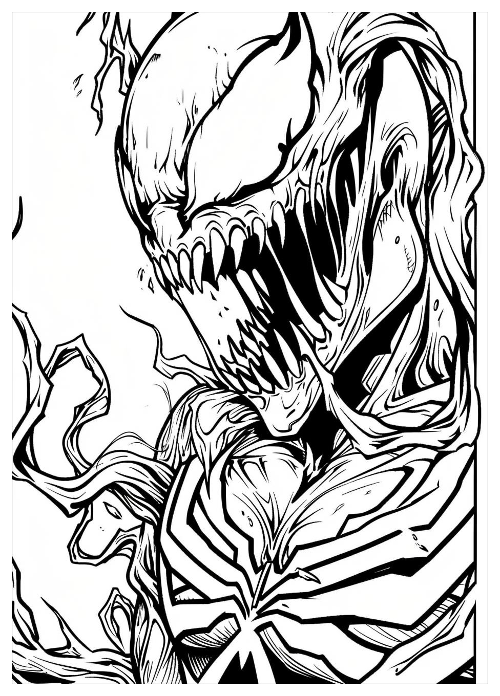 Carnage Coloring Pages-2