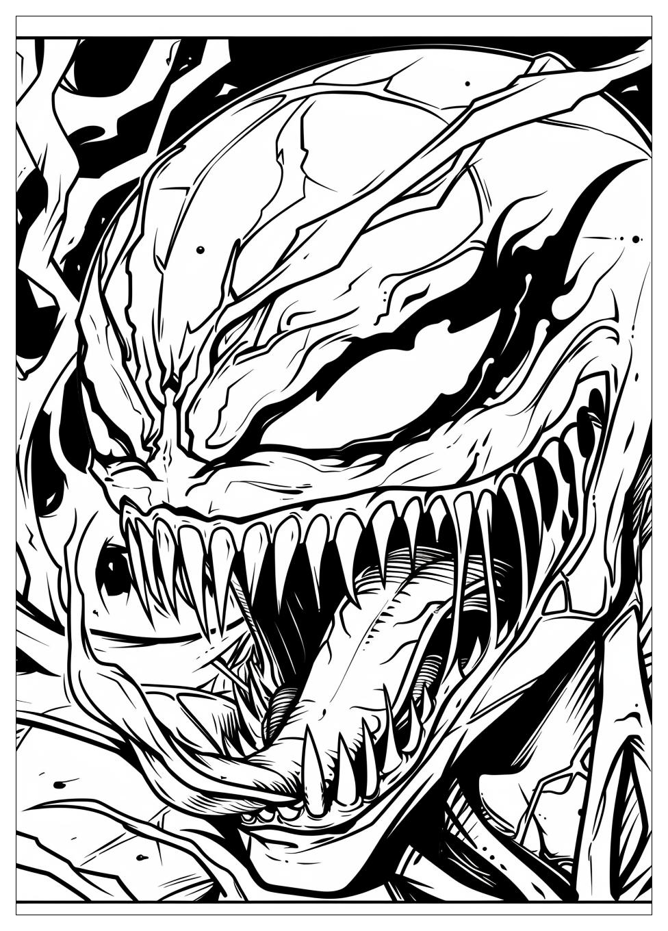 Carnage Coloring Pages-3