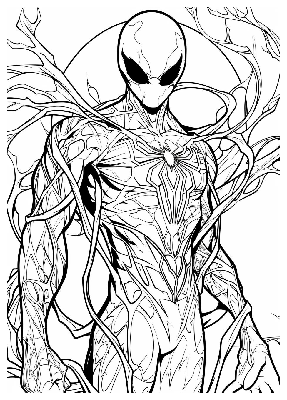 Carnage Coloring Pages-4