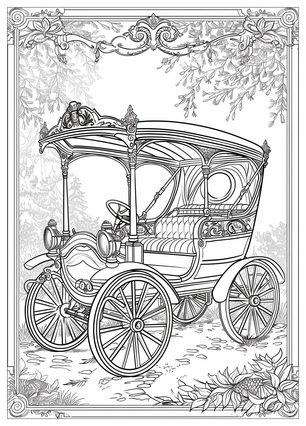 Carriage Coloring Pages-18