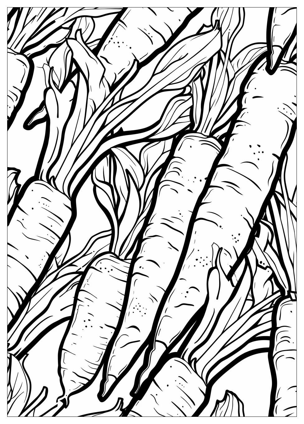 Carrot Coloring Pages-10