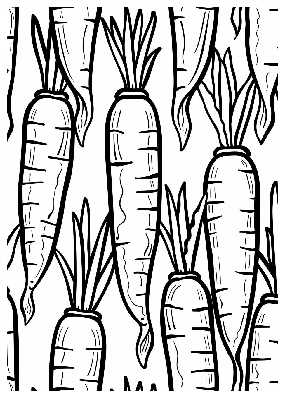 Carrot Coloring Pages-11