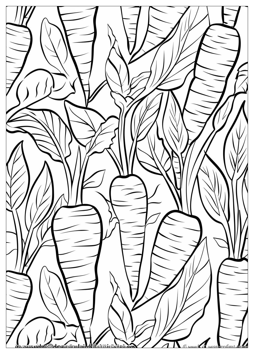 Carrot Coloring Pages-15