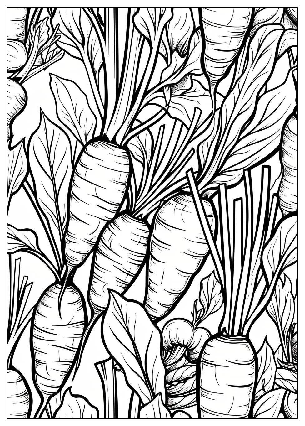 Carrot Coloring Pages-16