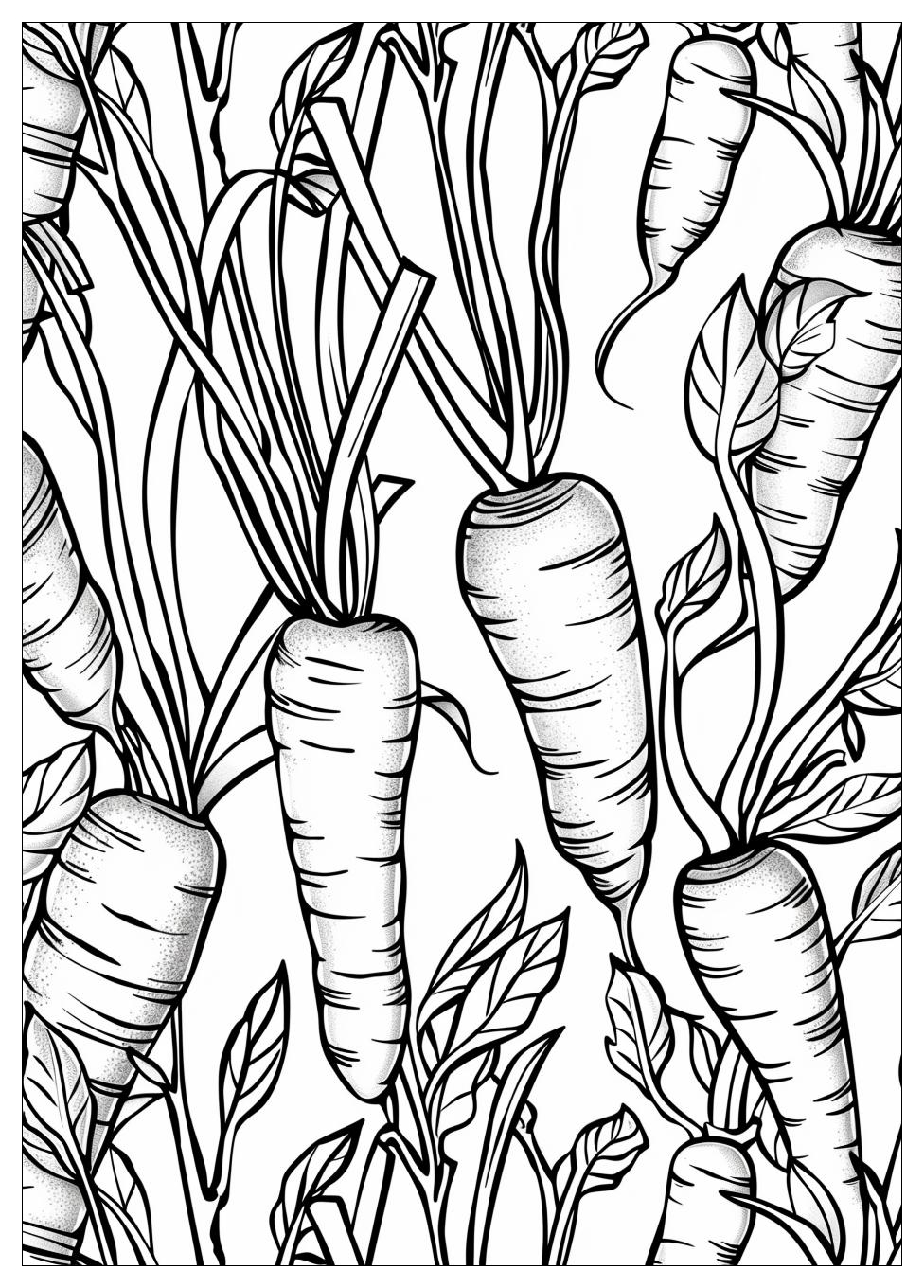 Carrot Coloring Pages-17