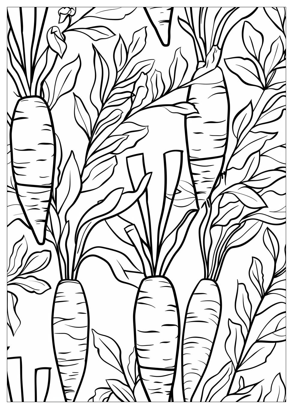 Carrot Coloring Pages-18