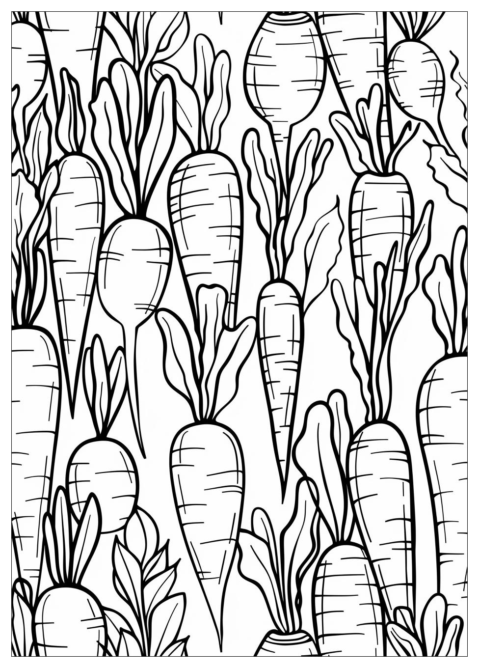 Carrot Coloring Pages-19