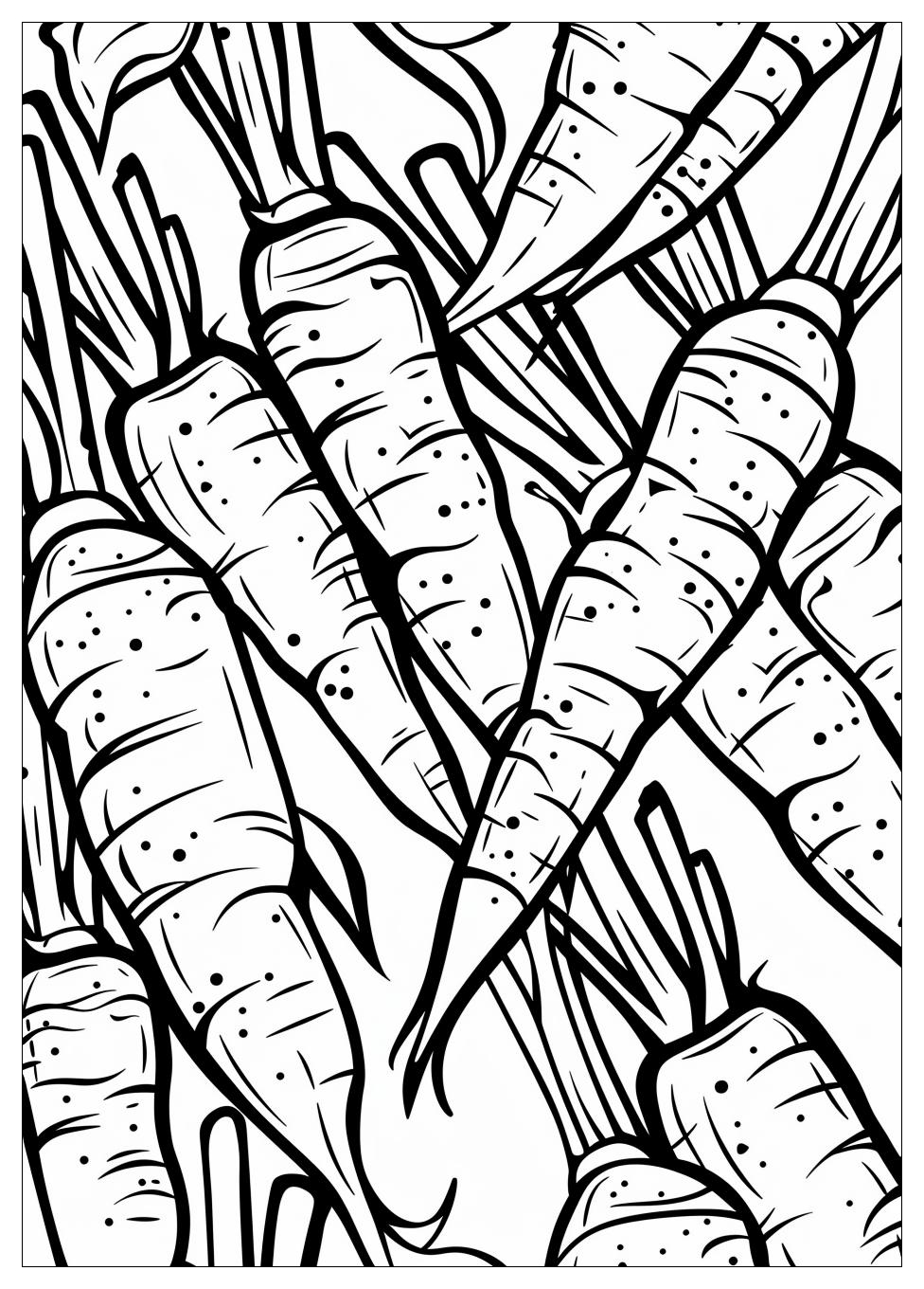 Carrot Coloring Pages-3