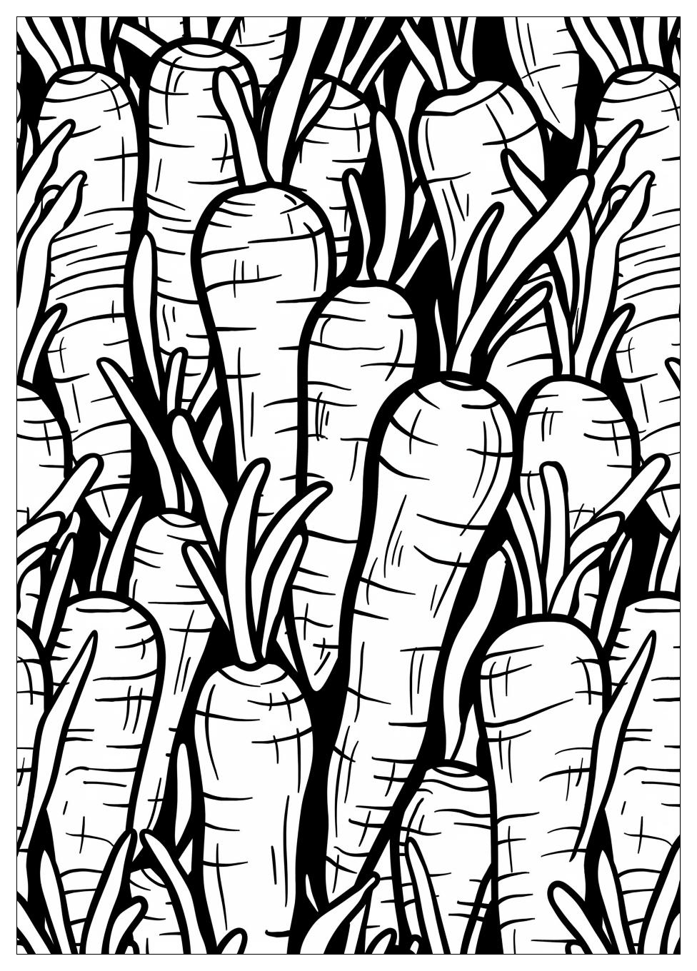 Carrot Coloring Pages-4