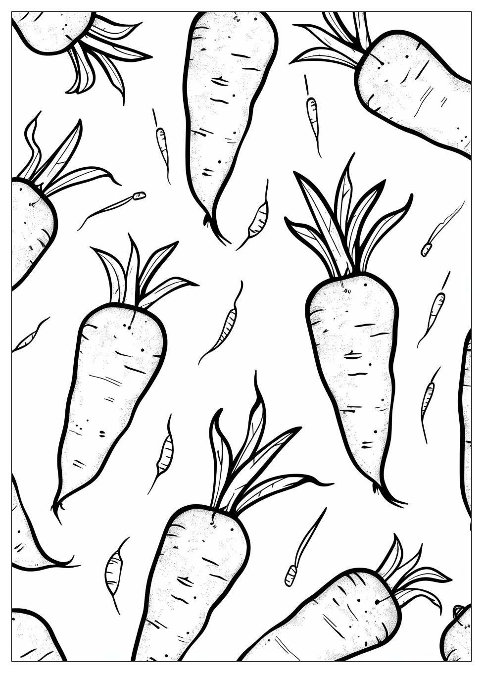 Carrot Coloring Pages-9