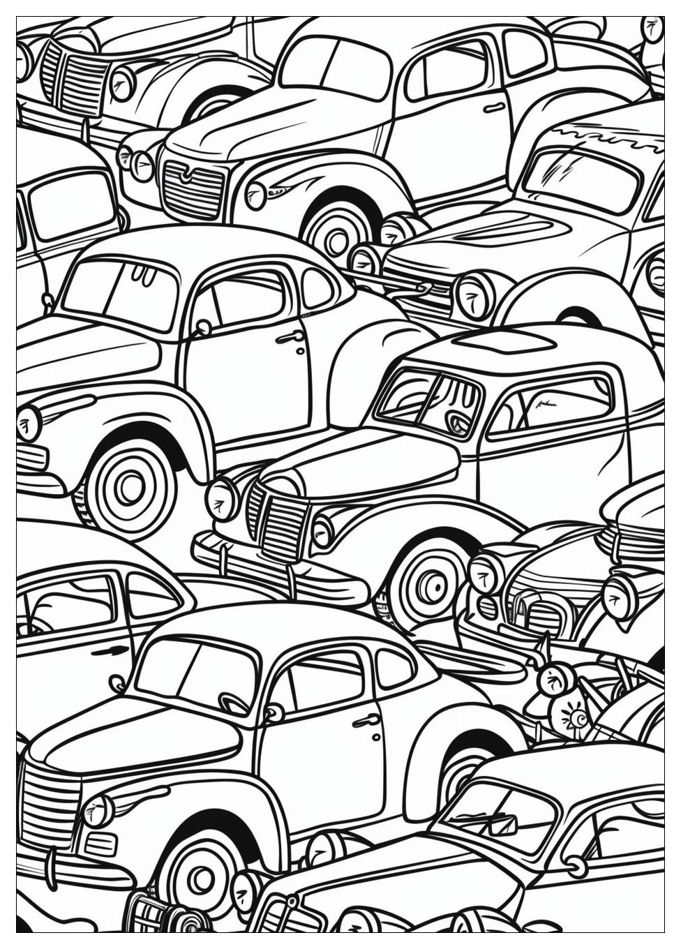 Cars and Trucks Coloring Pages-14