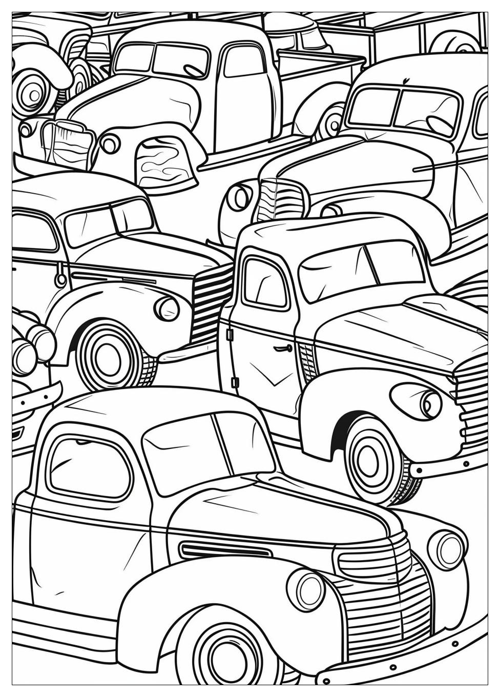 Cars and Trucks Coloring Pages-18