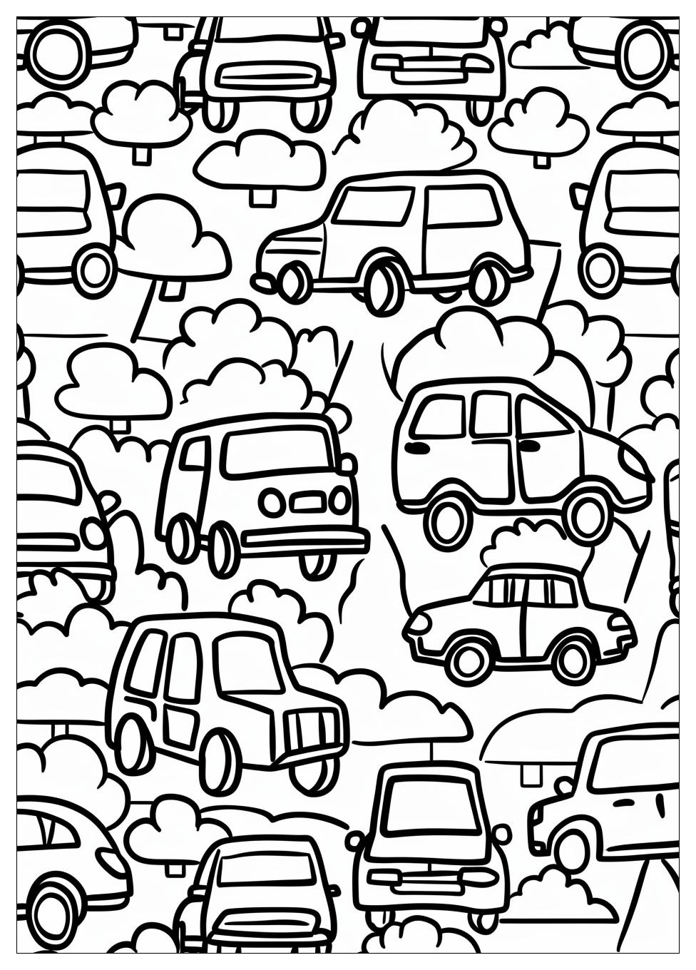 Cars and Trucks Coloring Pages-4