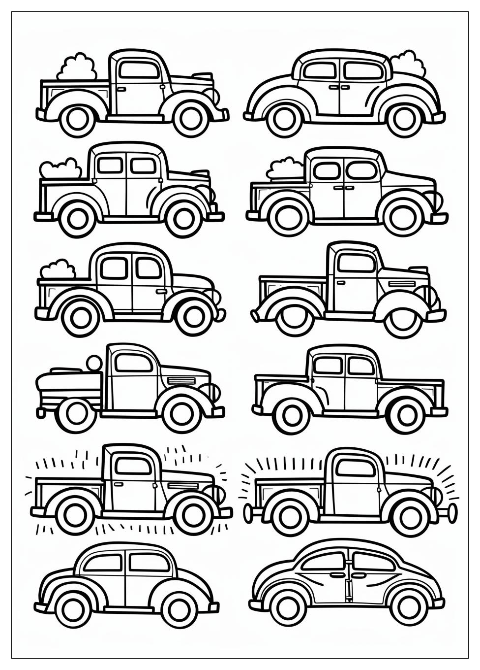 Cars and Trucks Coloring Pages-6