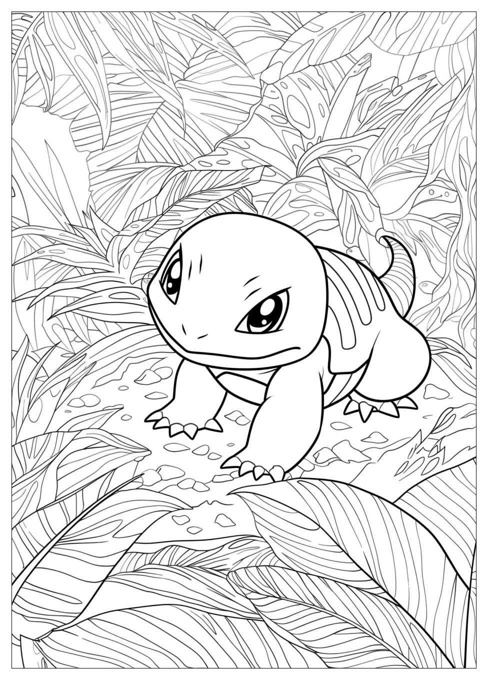 Charmander Coloring Pages-15